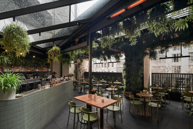 Farmer’s Daughters comprises a restaurant, deli and rooftop bar spread across three levels